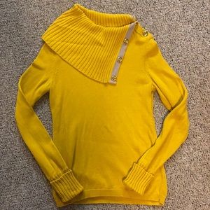 Banana Republic Mustard Yellow Sweater